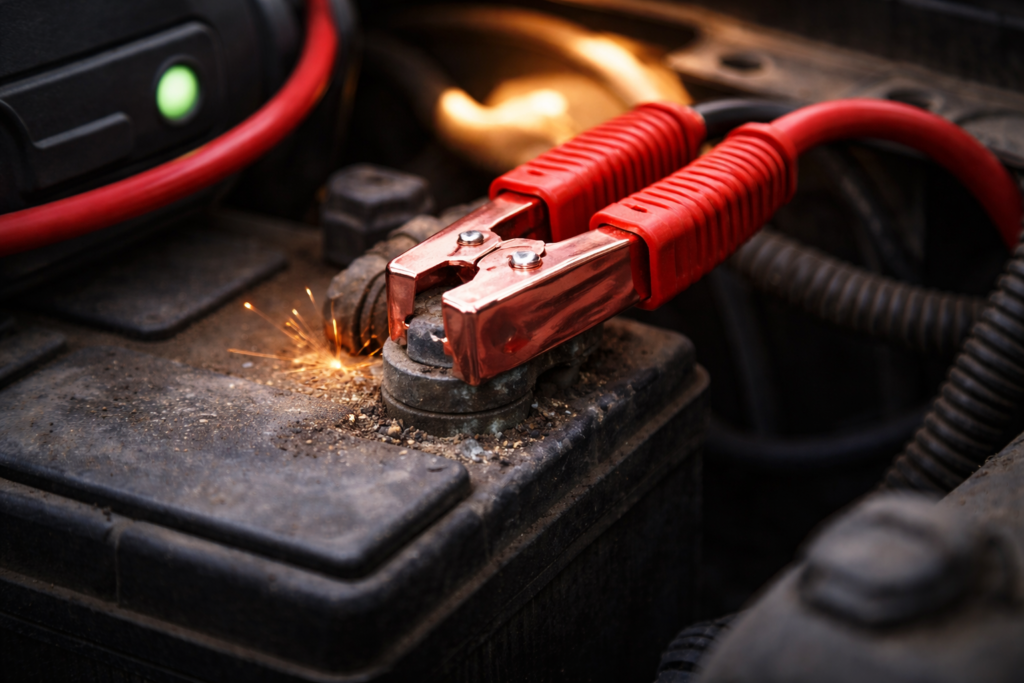 power restored after